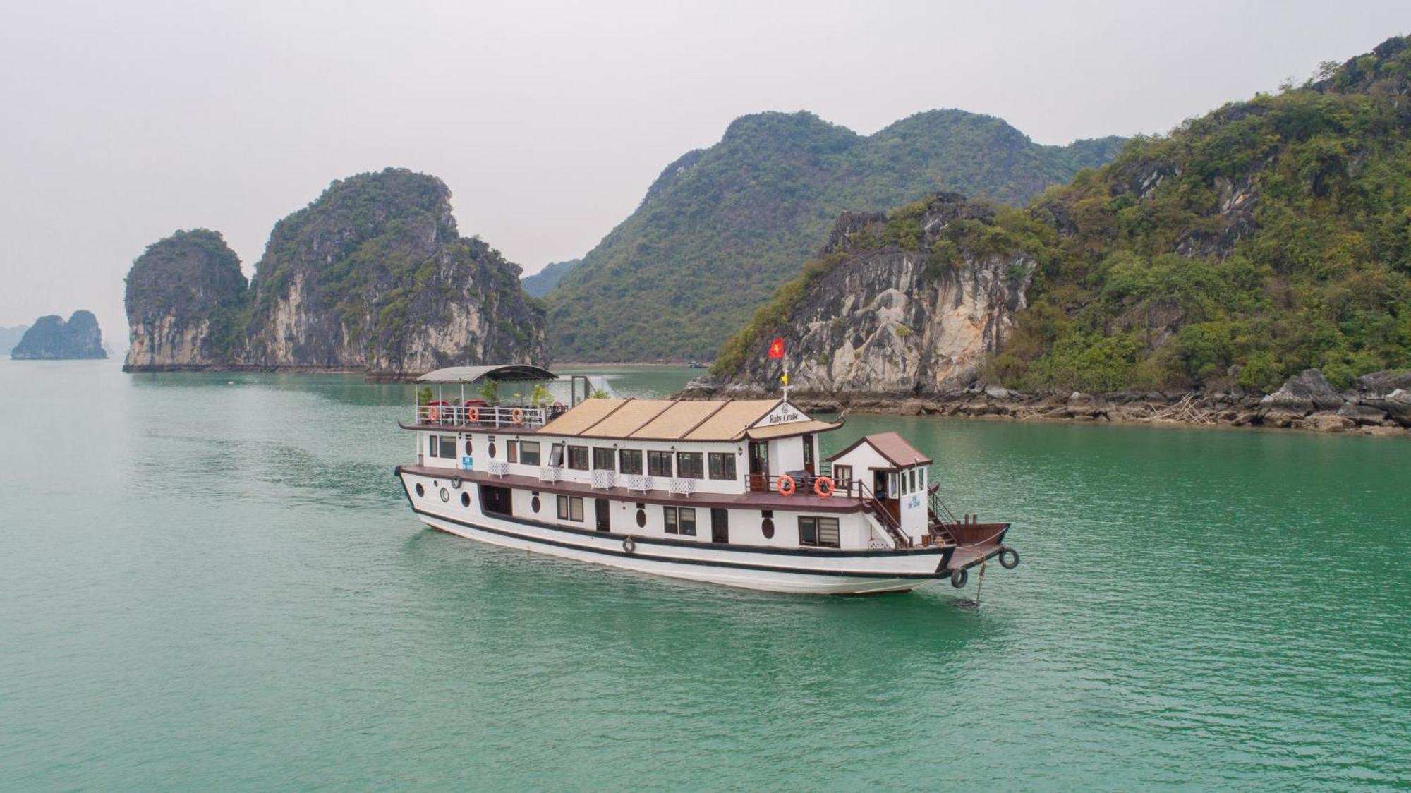 下龍 Ruby Cruise酒店 外观 照片